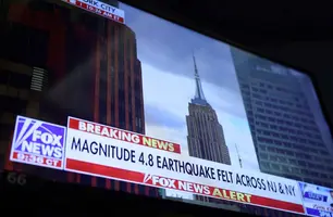 Terremoto de magnitude 4,8 atinge região de Nova York nos Estados Unidos (Foto: Reprodução)