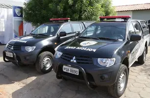 Viaturas da Polícia Civil do Maranhão (Foto: Reprodução)