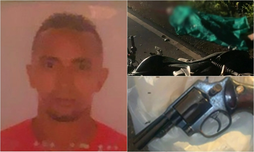 Vítima foi encontrada com revólver na cintura