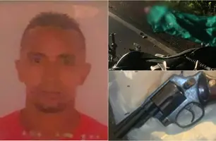 Vítima foi encontrada com revólver na cintura (Foto: Reprodução)