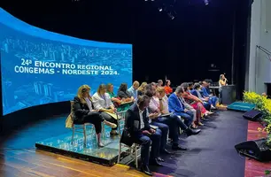 W. Dias participa do 24º encontro do Nordeste de gestores da Assistência Social (Foto: Thanandro Fabrício / MDS)