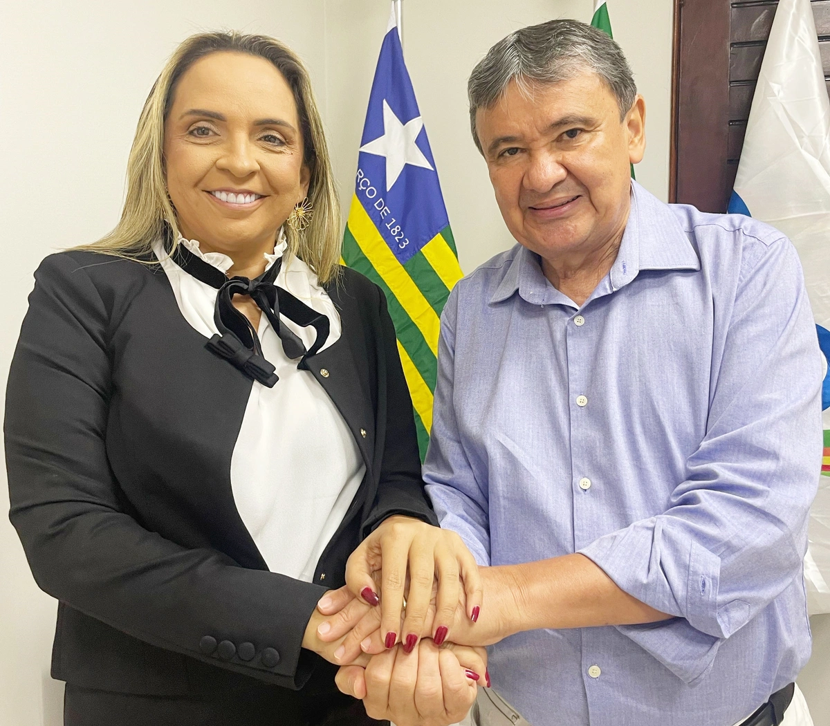 Wellington Dias anuncia apoio a Carla Patrícia, pré-candidata a prefeita de Uruçuí