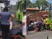 Motorista de aplicativo colide contra ônibus em Teresina; passageira fica ferida