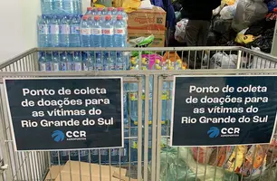 Aeroporto de Teresina está recebendo doações (Foto: Conecta Piauí)