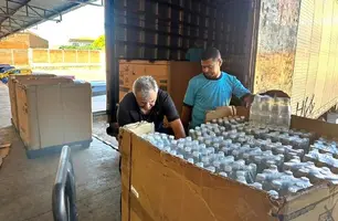 Agespisa envia 50 mil garrafas de água em apoio às vítimas das enchentes no RS (Foto: Reprodução)