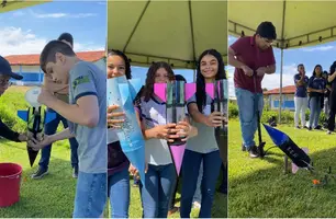 Alunos de Demerval Lobão participam da Olimpíada Brasileira de Astronomia (Foto: Reprodução)