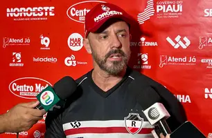 André Gaspar, técnico do River-PI (Foto: Pedro Melo/Conecta Piauí)