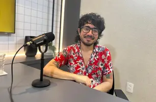 Arturo, vocalista da banda Cidade Devastada (Foto: Maria Clara César / Conecta Piauí)