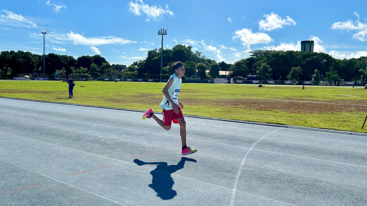 Atleta correndo