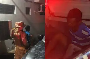 BEPI realiza prisão de homem de homem acusado de roubos em Teresina (Foto: Conecta Piauí)