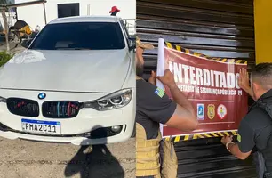 BMW e aparelhos irregulares são apreendidos na 18ª fase da Operação Interditados (Foto: Reprodução)