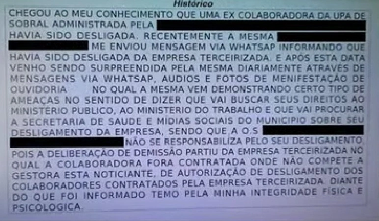 Boletim de Ocorrência