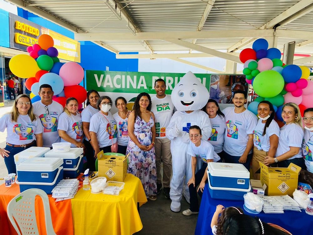 Campanha de vacinação em Piripiri