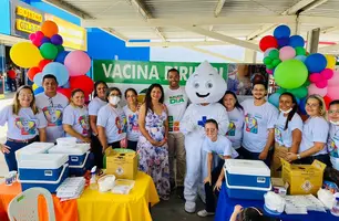 Campanha de vacinação em Piripiri (Foto: Ascom/Governo do Piauí)