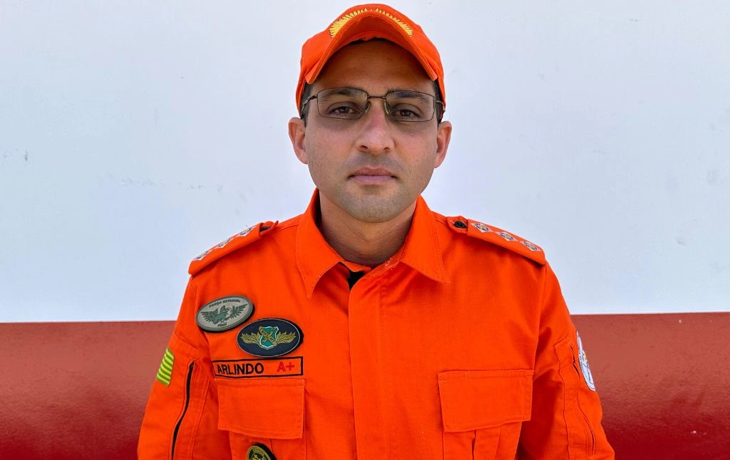 Capitão do Corpo de Bombeiros Militar do Piauí, Arlindo Júnior