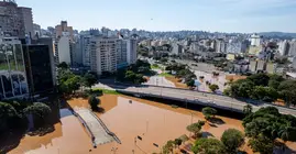 Chega a 100 o número de mortes confirmadas no Rio Grande do Sul (Foto: Gustavo Mansur/Palácio Piratini)