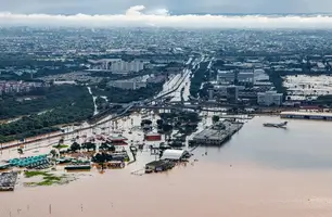 Chuvas afetam cerca de 850 mil pessoas no RS (Foto: Ricardo Stuckert / PR)