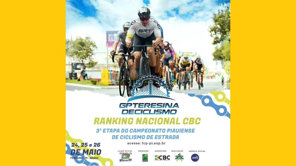 Com inscrições abertas, Teresina sediará o Grande Prêmio de Ciclismo