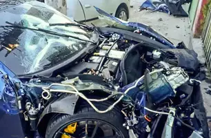 Condutor de Porsche que matou motorista em acidente está foragido (Foto: Reprodução)