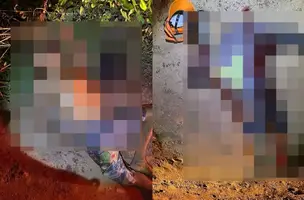 Corpos de dois homens são encontrados com marcas de tiros no litoral do Piauí (Foto: Reprodução)
