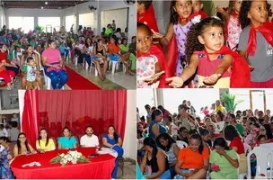 Creche municipal de Novo Santo Antônio realiza festa do Dia das Mães (Foto: Reprodução)