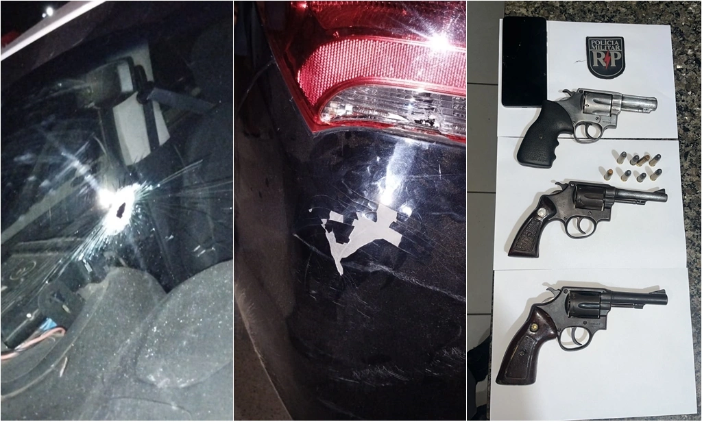 Criminosos são presos suspeitos de atirar contra veículo de aplicativo em Timon