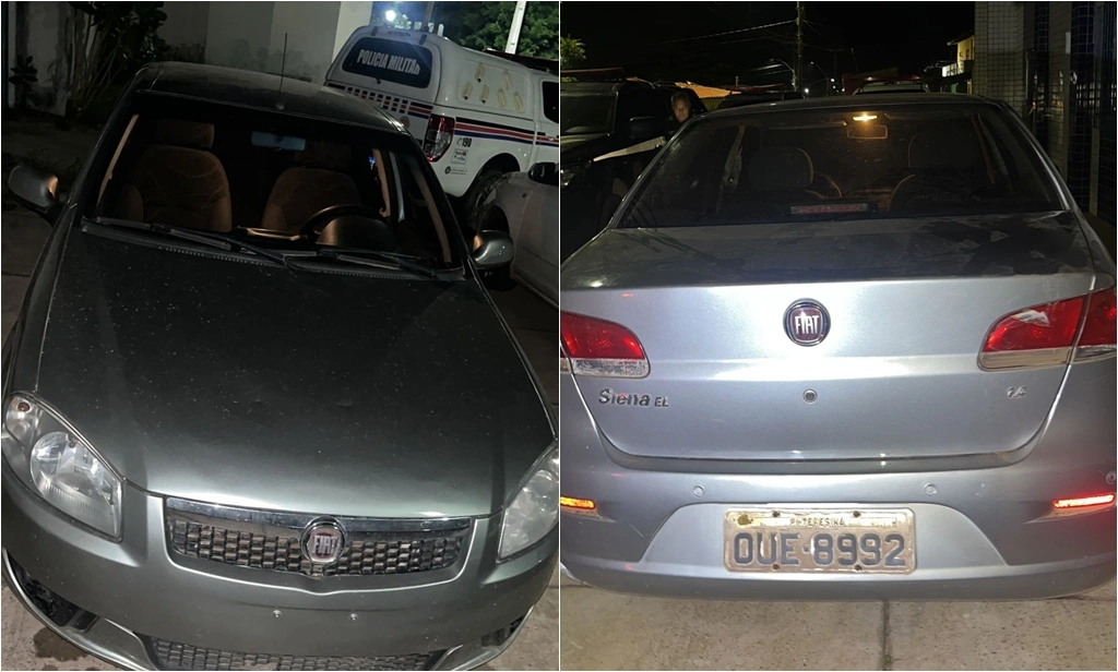 Criminosos são presos suspeitos de atirar contra veículo de aplicativo em Timon