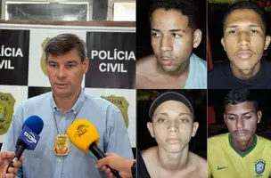 Delegado detalha prisão de membros de facção suspeitos de arrastões em Teresina (Foto: Joseph/Conecta Piauí/Polícia Civil)