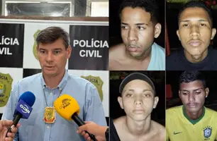 Delegado detalha prisão de membros de facção suspeitos de arrastões em Teresina (Foto: Joseph/Conecta Piauí/Polícia Civil)