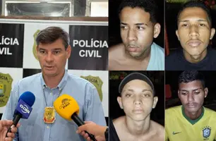 Delegado detalha prisão de membros de facção suspeitos de arrastões em Teresina (Foto: Joseph/Conecta Piauí/Polícia Civil)