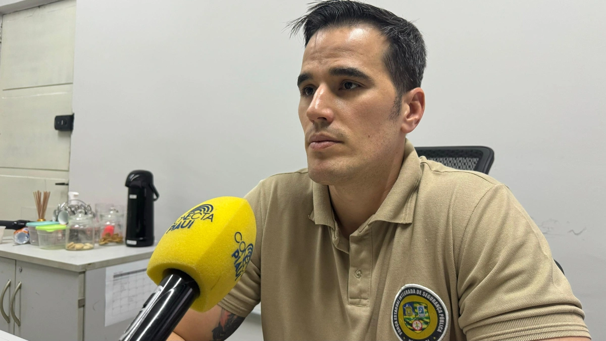 Delegado Matheus Zanatta, Superintendente de Operações Integradas da SSP-PI