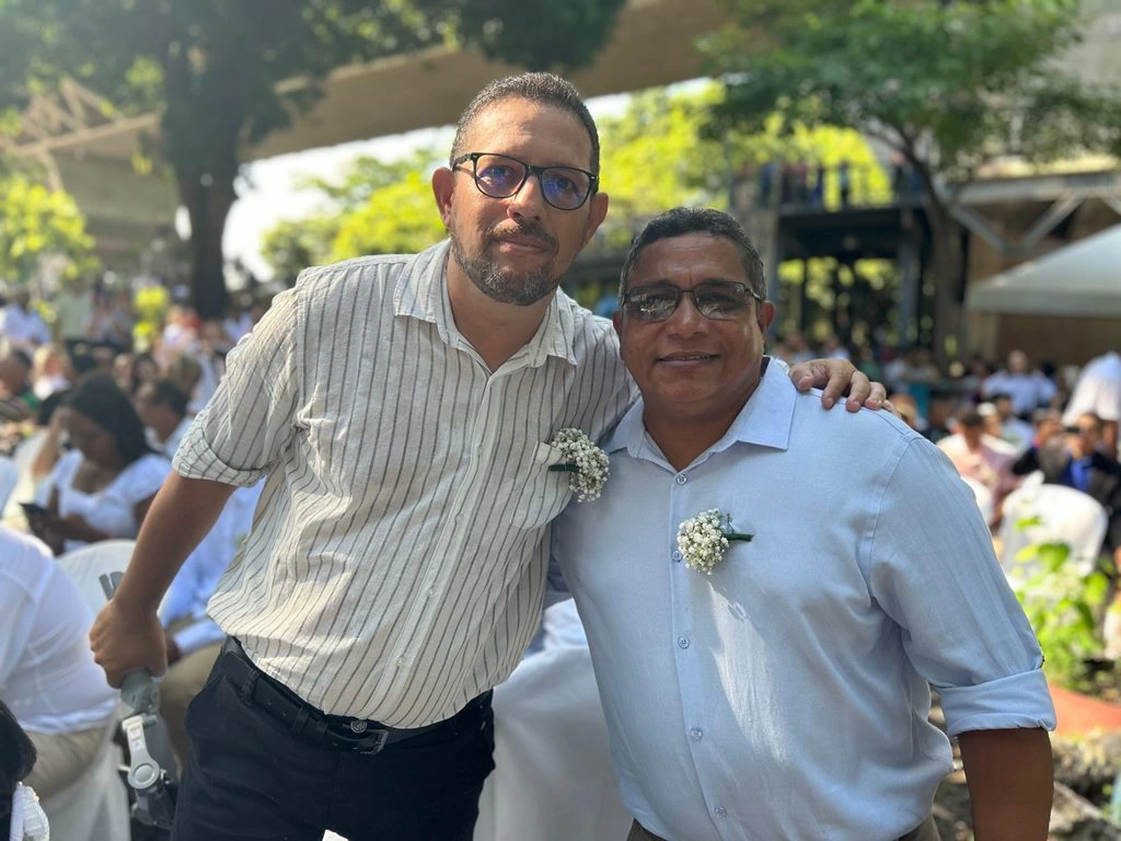 Dorinaldo Cardoso Pereira e Édson Pereira, casamento comunitário