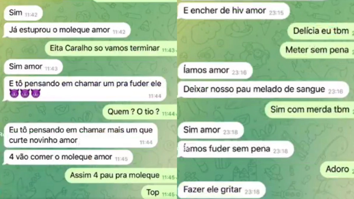 Dupla de pedófilos estupravam crianças para transmitir vírus HIV