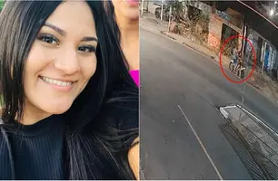 Ellen Rocha teve sua moto roubada na noite desta terça-feira (21) (Foto: Reprodução)