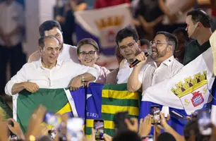 Fábio Novo na sua apresentação de plano de governo (Foto: Conecta Piauí)