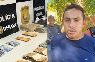 Faccionado de alta periculosidade é preso com drogas e veículos em Teresina (Foto: Conecta Piauí)