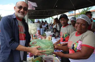 Feira do Trabalhador e da Trabalhadora Rural e Quilombola do Vale do Itaim (Foto: Reprodução)