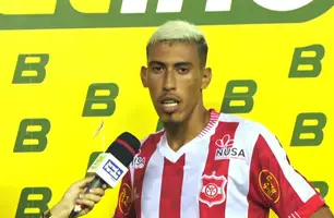 Fluminense-PI anuncia atacante que virou meme durante entrevista (Foto: Reprodução)
