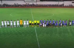 Fluminense-PI apenas empata contra o Águia e fica na 6ª colocação no Grupo A2 (Foto: Reprodução/Águia Tv)