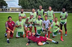 Fluminense-PI entra em campo nesta segunda em busca da vitória na Série D (Foto: Reprodução/Fluminense-PI)