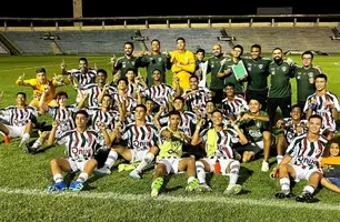 Fluminense-PI venceu o Teresina EC pelo placar de 1x0 (Foto: Divulgação/Fluminense-PI)