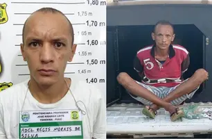 Foragido de presídio é recapturado após se envolver em briga de vizinho em THE (Foto: Reprodução)