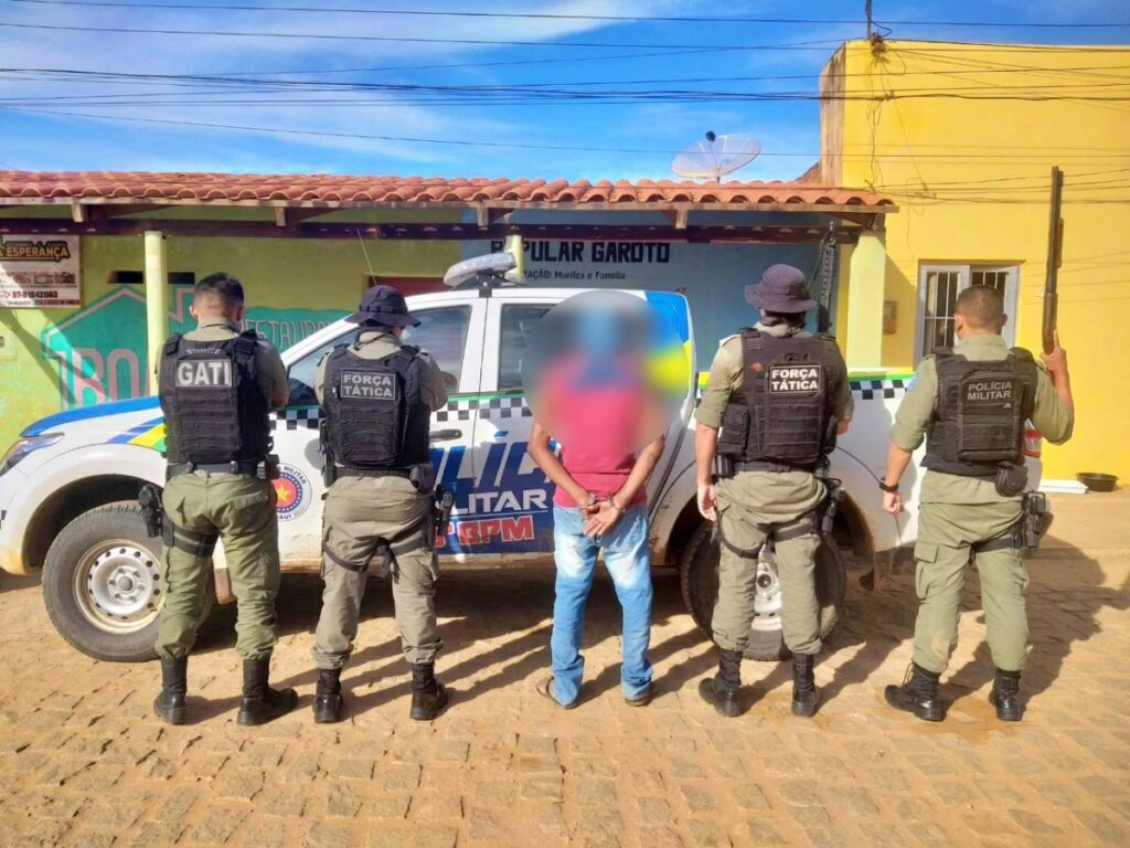 Fugitivo de presídio acusado de duplo homicídio é recapturado em Betânia do Piauí