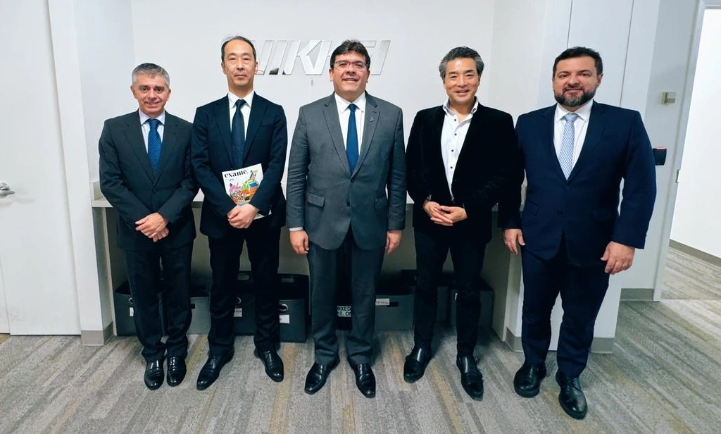 Governador Rafael Fonte apresenta potenciais piauienses à empresa Nikkei