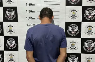 Homem com mandado por homicídio é preso em Domingos Mourão (PI) (Foto: Reprodução)