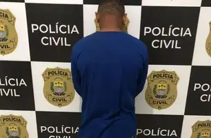 Homem é preso suspeito de fornecer bebida alcoólica e estuprar afilhada de 13 anos no Piauí (Foto: Reprodução - PC)