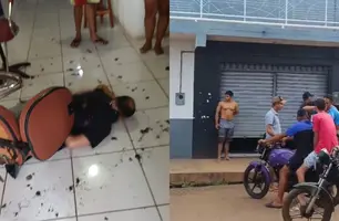 Homem foi morto a tiros em barbearia em Picos (Foto: Reprodução)