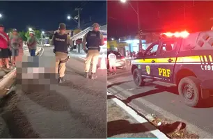 Homem morre após atravessar rodovia (Foto: Reprodução)