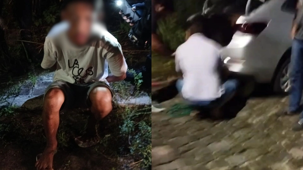 Homem sequestra motorista de app mas é pego e espancado por populares em Teresina