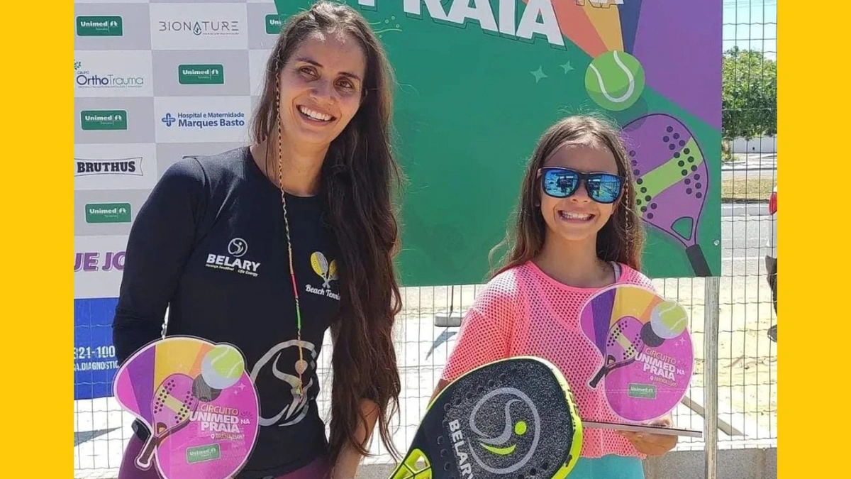 Isabel e Mallu, na cidade de Parnaíba-PI